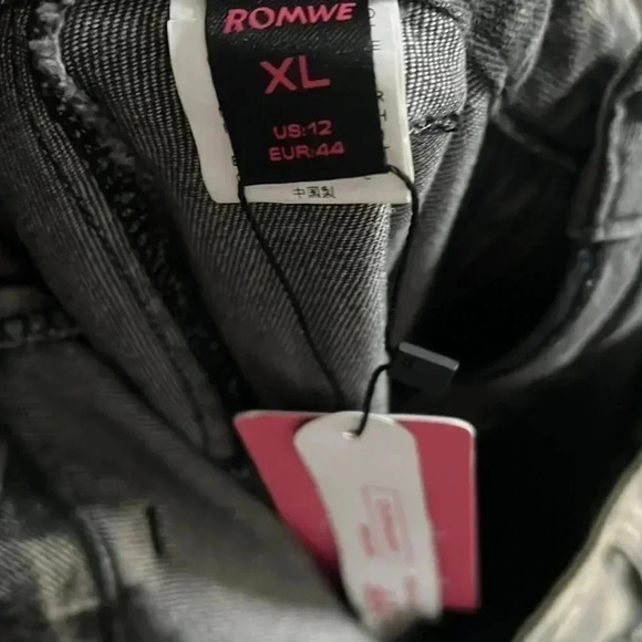 Grunge Punk Cargo Jeans size 12 - Picture 7 of 7